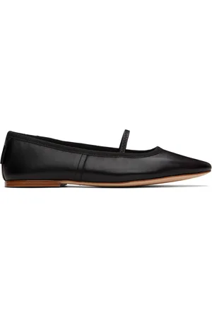 A.P.C. Black Swan Ballerina Flats