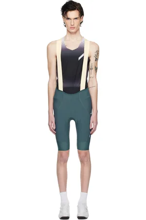 Maap Blue & Yellow Level Team Bib Evo Shorts