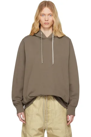 Rick Owens Gray Hollywood Oversized Hoodie