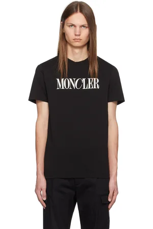 Moncler Black Logo-Printed T-Shirt