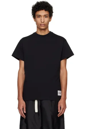 Jil Sander Three-Pack Black T-Shirts