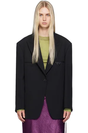Acne Studios Black Single-Breasted Blazer