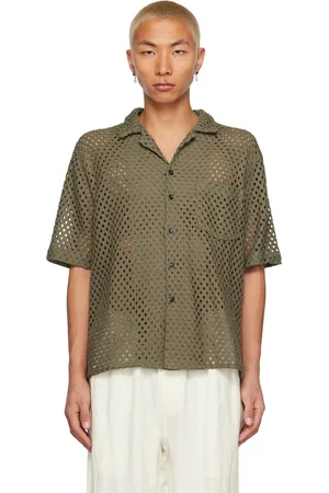 COMMAS Green Button-Down Shirt