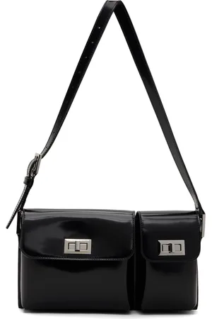 By Far Black Billy Bag