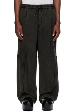 JUUN.J Garment Dyed Wide Sweatpants