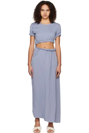 CHRISTOPHER ESBER Roll Sleeve Tee Maxi Dress