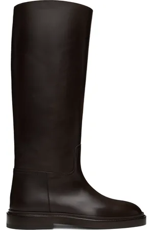 LEGRES Brown Riding Tall Boots