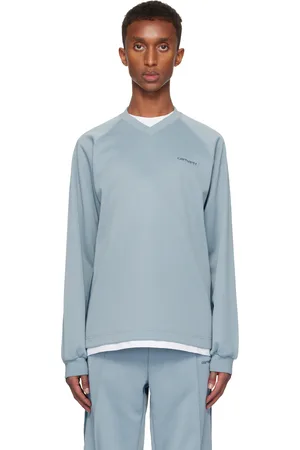 Carhartt Blue Bolan V-Neck Sweatshirt