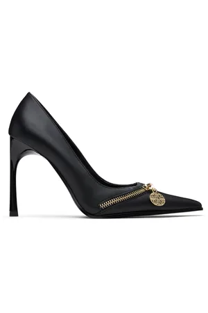 VERSACE Black Sadie Heels