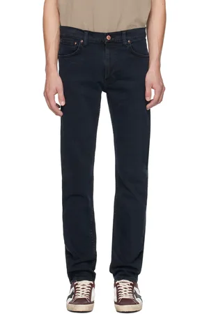 Nudie Jeans Navy Lean Dean Jeans
