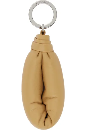 LEMAIRE Beige Wadded Keychain