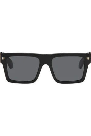 OFF-WHITE Black Lawton Sunglasses