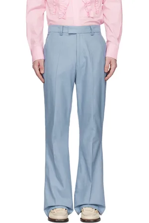 Viktor & Rolf Blue Slim Trousers