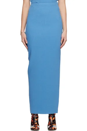 Paris Georgia Blue Magda Maxi Skirt