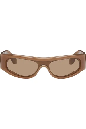 Retrosuperfuture Brown Pharaoh Sunglasses