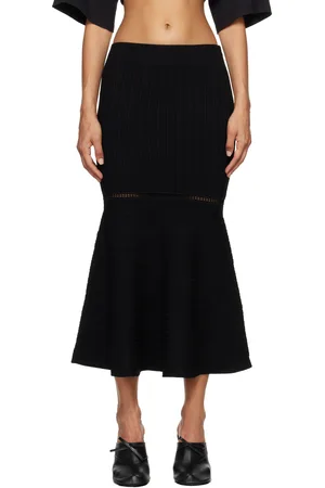 Victoria Beckham Flared Midi Skirt