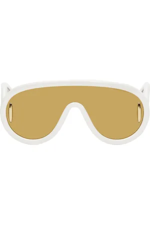 Loewe White Wave Mask Sunglasses