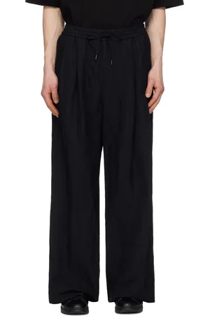 JUUN.J Cotton-Linen Blended Trousers