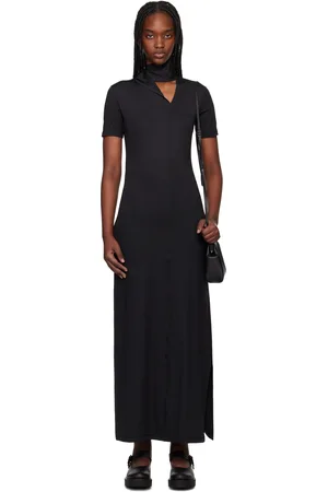 Y-3 Fitted Closure Maxi Dress