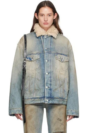 Acne Studios Blue Insulated Denim Jacket