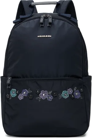 Anna Sui Kids Navy Mothers Backpack