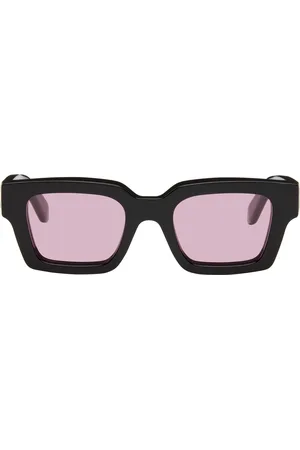 OFF-WHITE Black & Pink Virgil Sunglasses