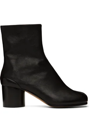 Maison Margiela Black Tabi Ankle Boots
