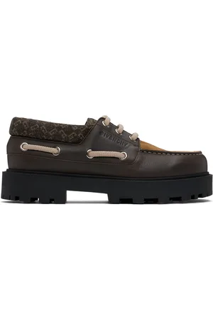 Givenchy Brown Storm Boat Shoes