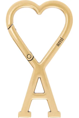 Ami Gold Ami De Coeur Hook Keychain