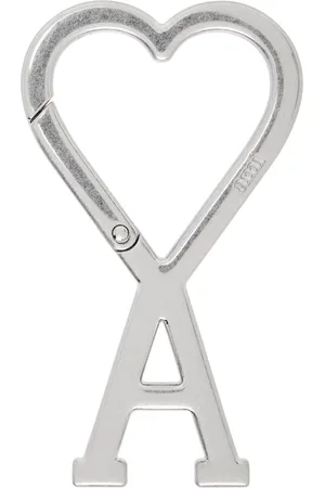 Ami Silver Ami De Coeur Hook Keychain