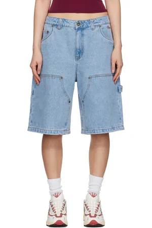 DIME Blue Carpenter Denim Shorts