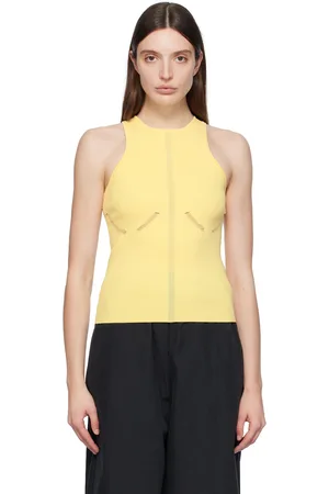 Paris Georgia Yellow Mia Tank Top