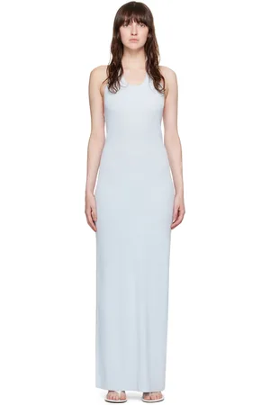 Proenza Schouler Blue Meryl Maxi Dress