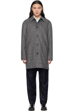 A.P.C. Gray New Pete Mac Coat