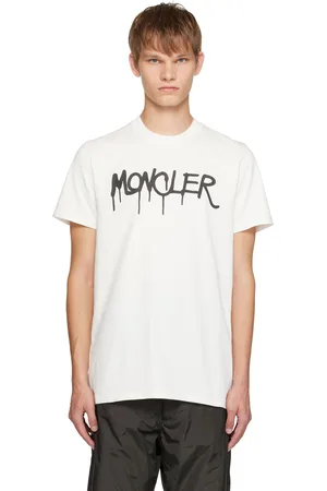 Moncler White Printed T-Shirt