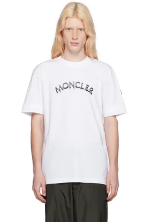 Moncler White Printed T-Shirt