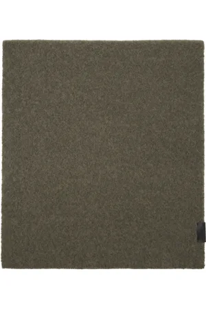 LEMAIRE Taupe Maxi Fluffy Scarf
