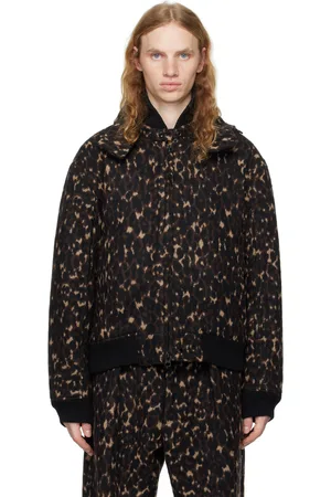 ENGINEERED GARMENTS Brown LL Bomber Jacket