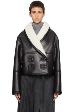 Stand Studio Black Imogen Faux-Leather Jacket