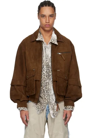 Andersson Bell Mikoos Suede Bomber Jacket