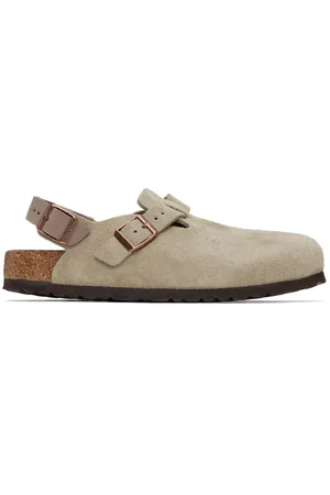 Birkenstock Taupe Regular Tokio Loafers