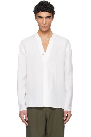 COMMAS Loop Closure Linen Shirt