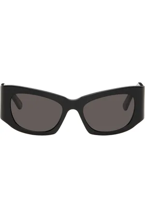 Balenciaga Black Cat-Eye Sunglasses