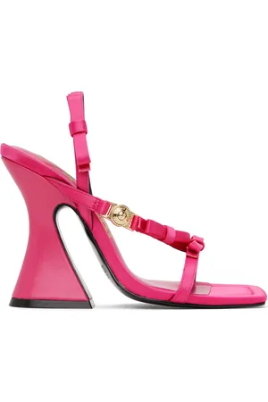 VERSACE Pink Kirsten Sandals