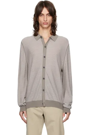 Paul Smith Taupe Button Through Cardigan