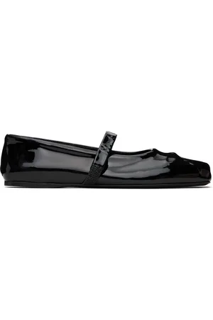 Marni Black Mary Jane Ballerina Flats