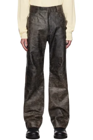 OUATE Office Leather Pants