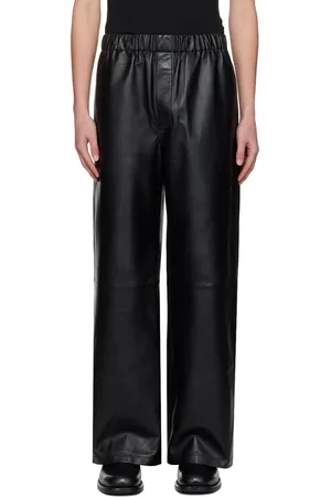 Ludovic De Saint Sernin Elasticized Leather Pants