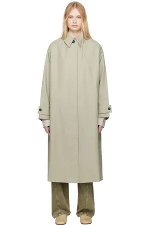 STUDIO NICHOLSON Taupe Holin Trench Coat
