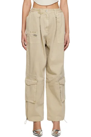 HAN Kjøbenhavn Tan Boxy Cargo Trousers